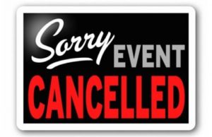 Poker Tournament Cancelled