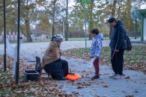 Szellemes bátorságpróba a Béke parkban