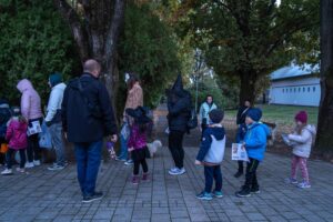 Szellemes bátorságpróba a Béke parkban